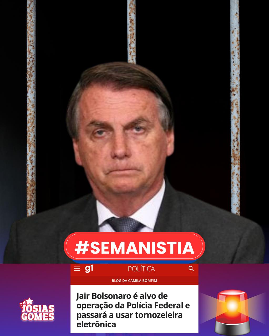Vitória Da Democracia! Bolsonaro Com Tornozeleira E Proibido De Fugir! Sem Anistia