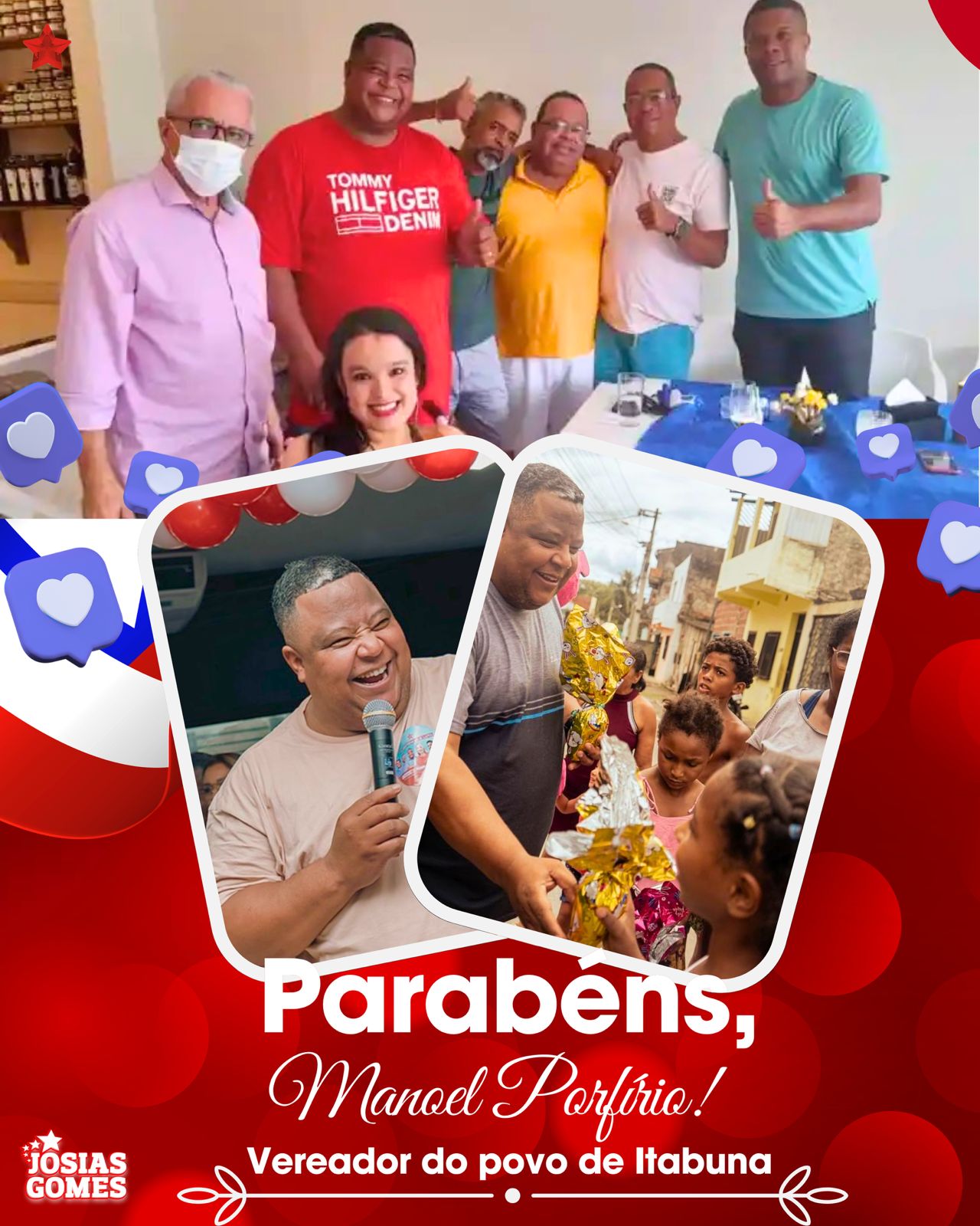 Parabéns, Companheiro Manoel Porfírio!