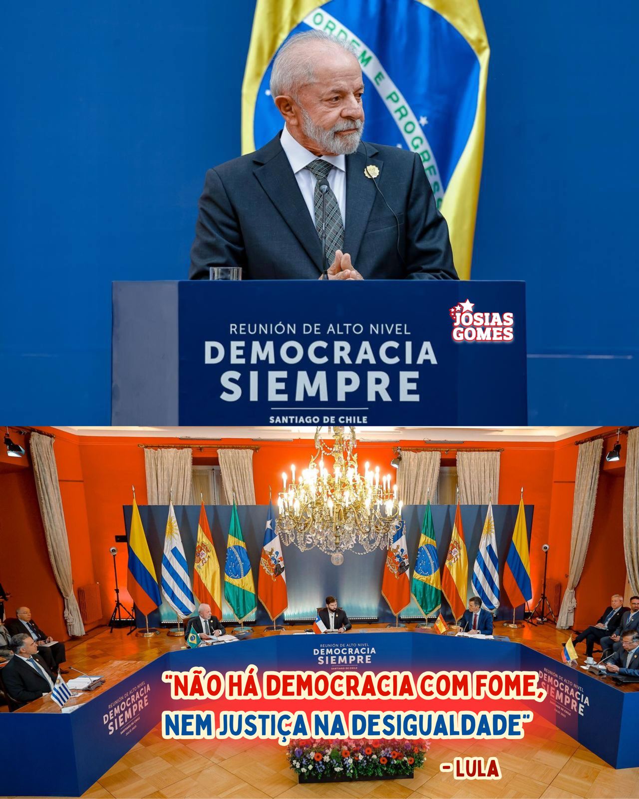 ”Não Há Democracia Com Fome, Nem Justiça Na Desigualdade” – Lula