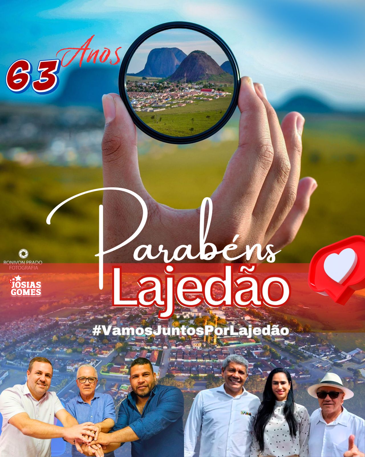 Parabéns, Amada Lajedão! 63 Anos De Emancipação Política