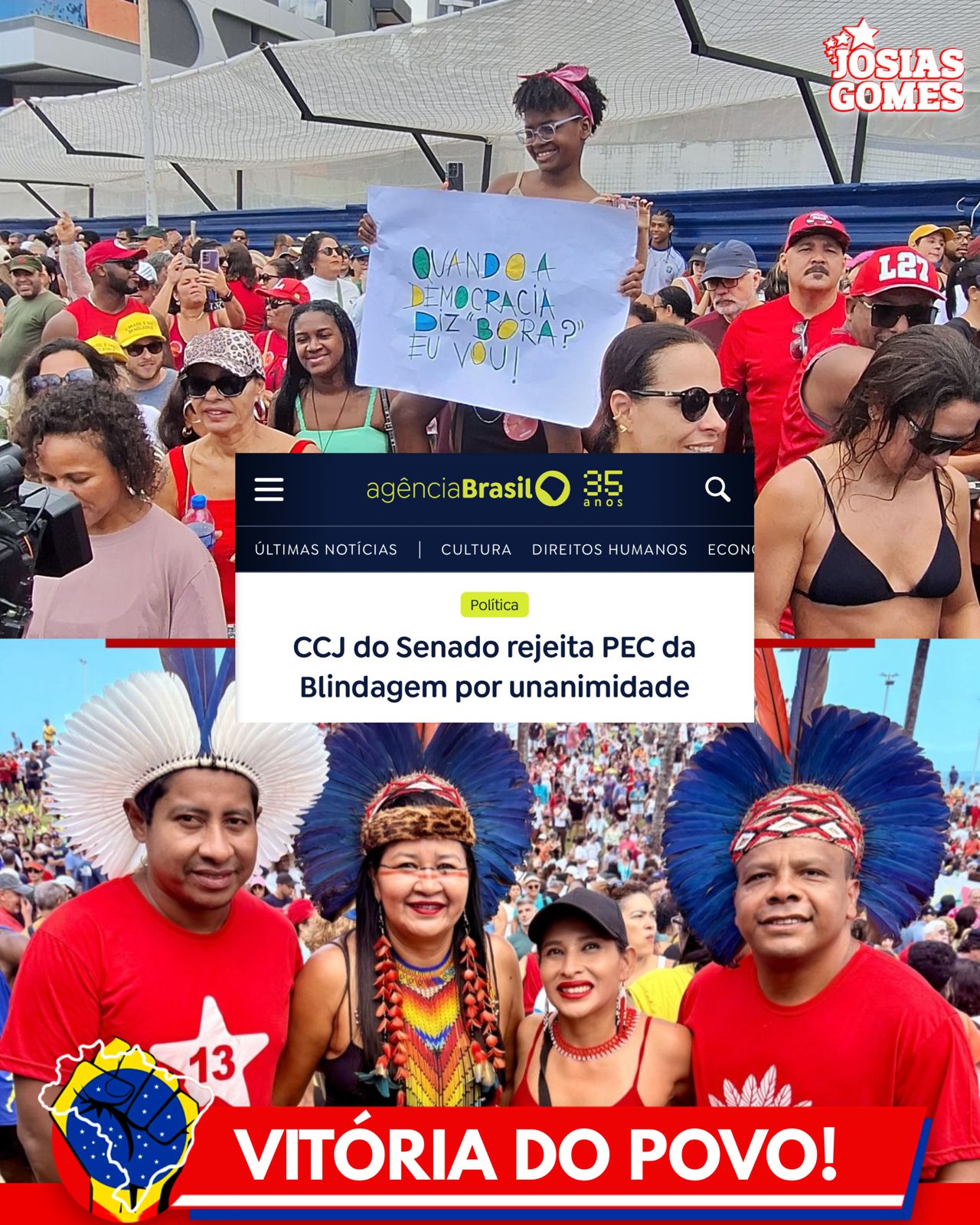 Vitória Do Povo! Derrotamos A PEC Da Blindagem