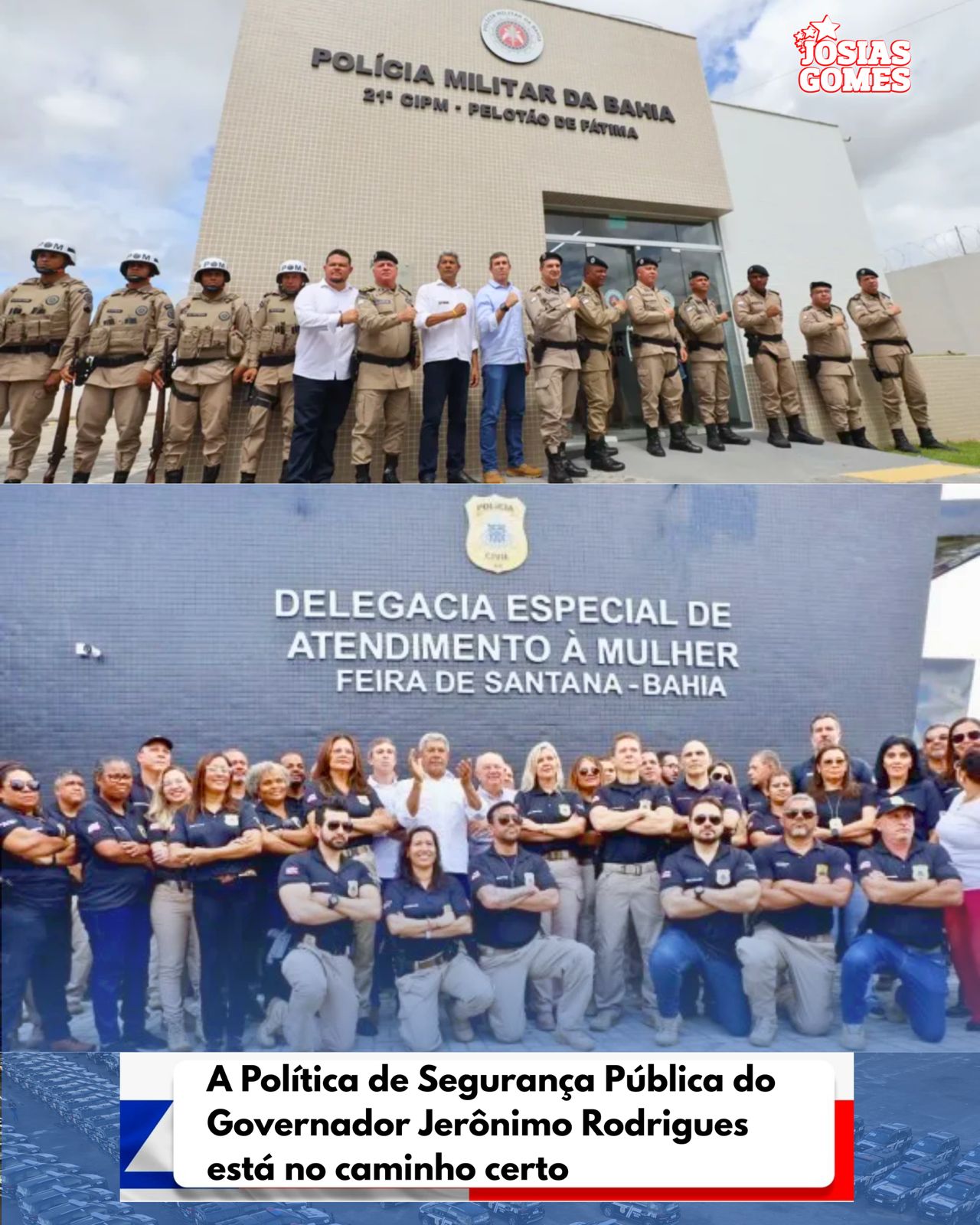A Política De Segurança Pública Do Governador Jerônimo Rodrigues Está No Caminho Certo.