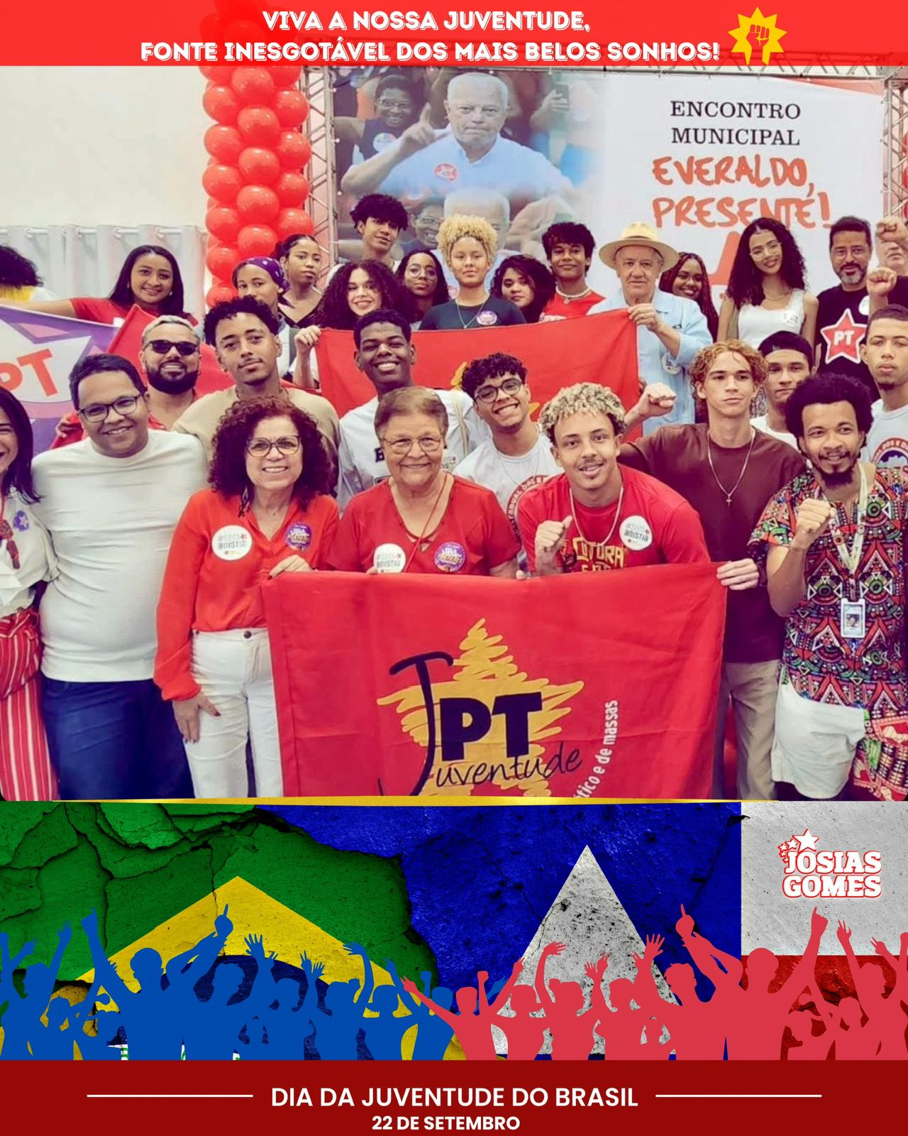 Dia Da Juventude Do Brasil – 22 De Setembro “A Chama Não Tem Pavio”