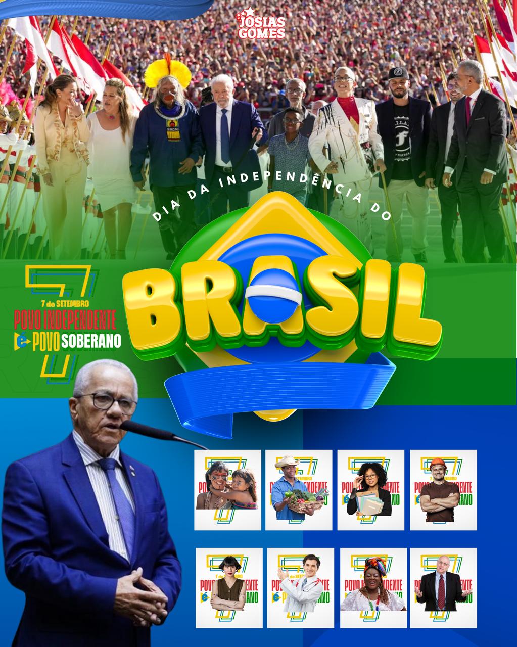 7 De Setembro: “Povo Independente é Povo Soberano”!