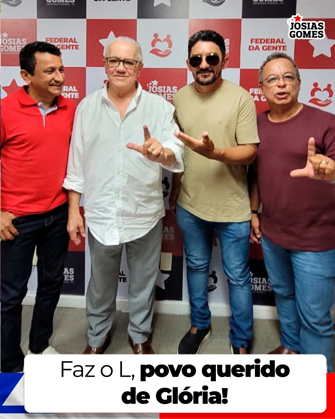 Reunião Com O Vereador Valério José E Os Dirigentes Do PT Municipal, Josiel Araújo E Humberto Alves