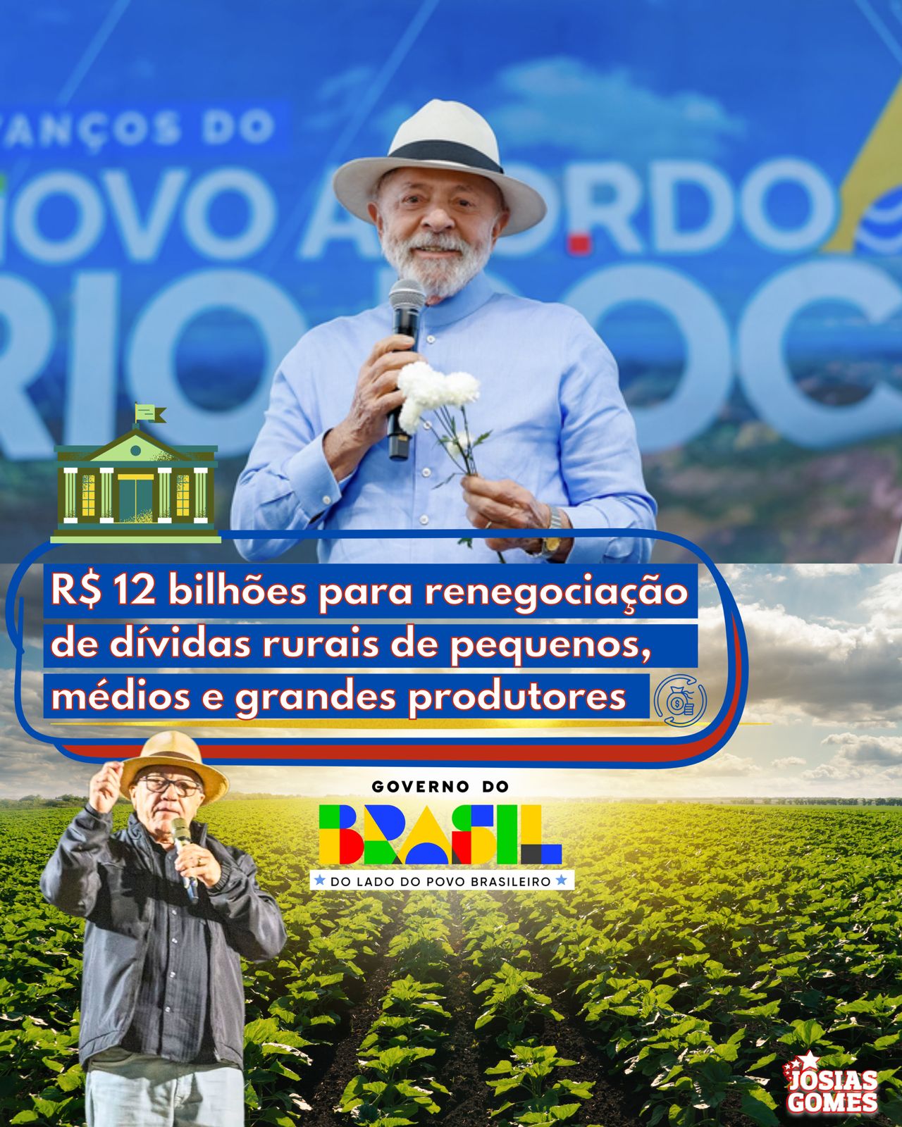 Lula Destina R$ 12 Bilhões Para Renegociação De Dívidas Rurais De Pequenos, Médios E Grandes Produtores