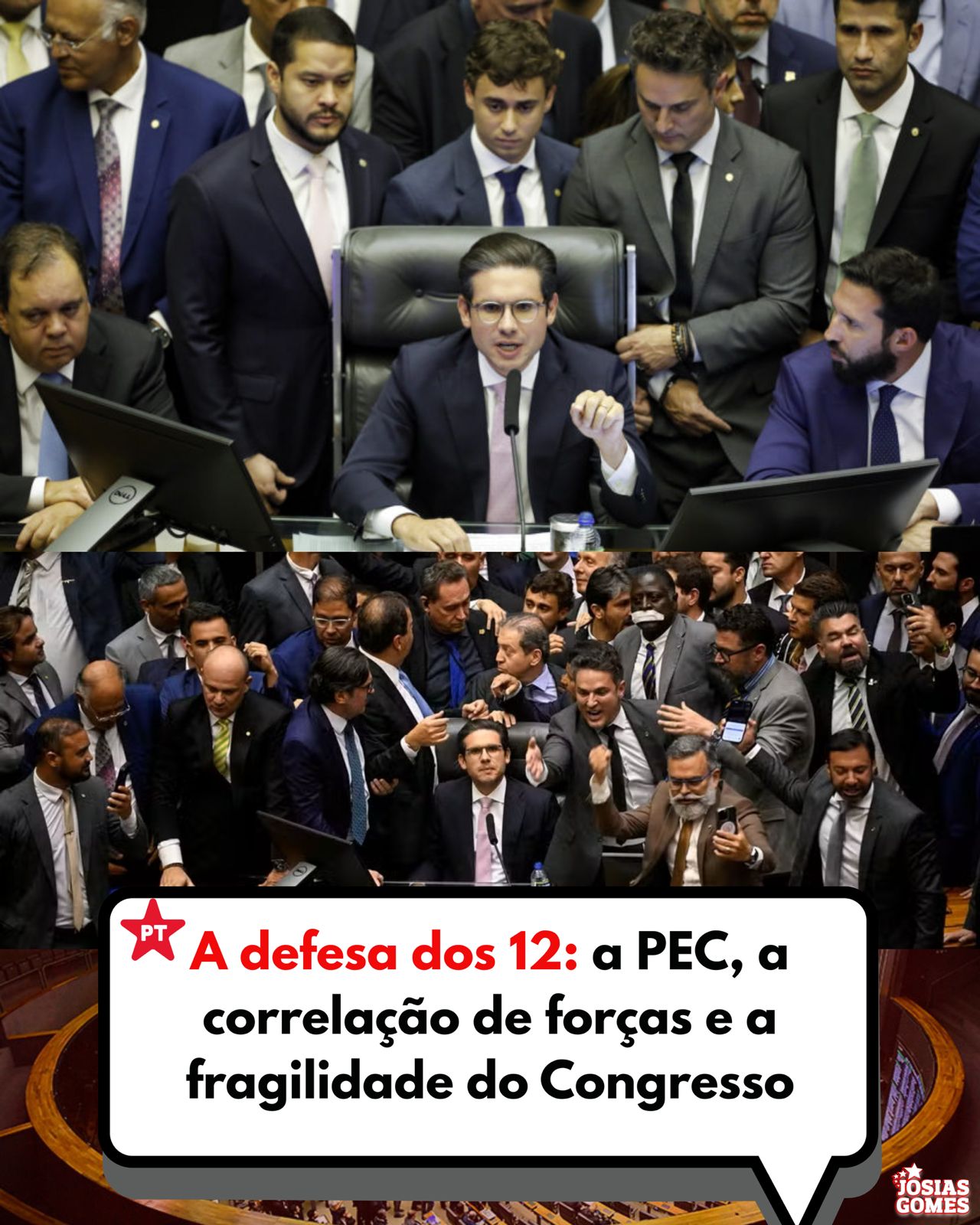 A Defesa Dos 12: A PEC, A Correlação De Forças E A Fragilidade Do Congresso