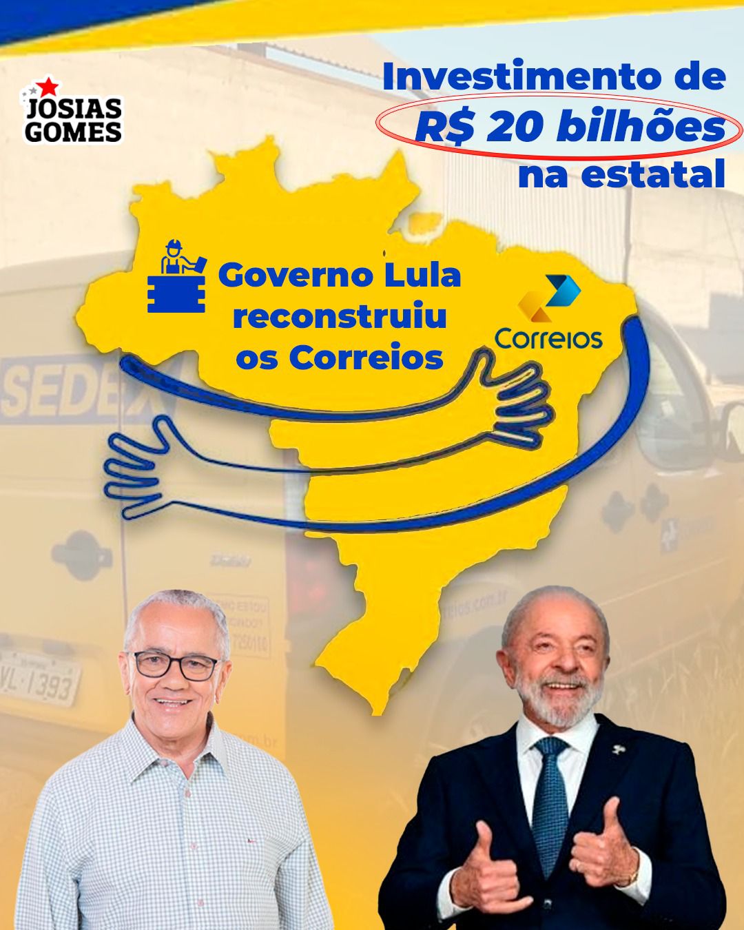 Governo Lula Vai Investir R$ 20 Bilhões Nos Correios