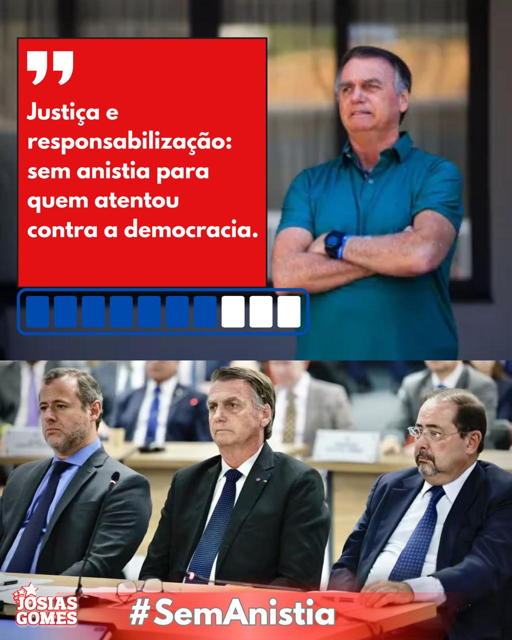 Justiça E Responsabilização: Sem Anistia Para Quem Atentou Contra A Democracia.
