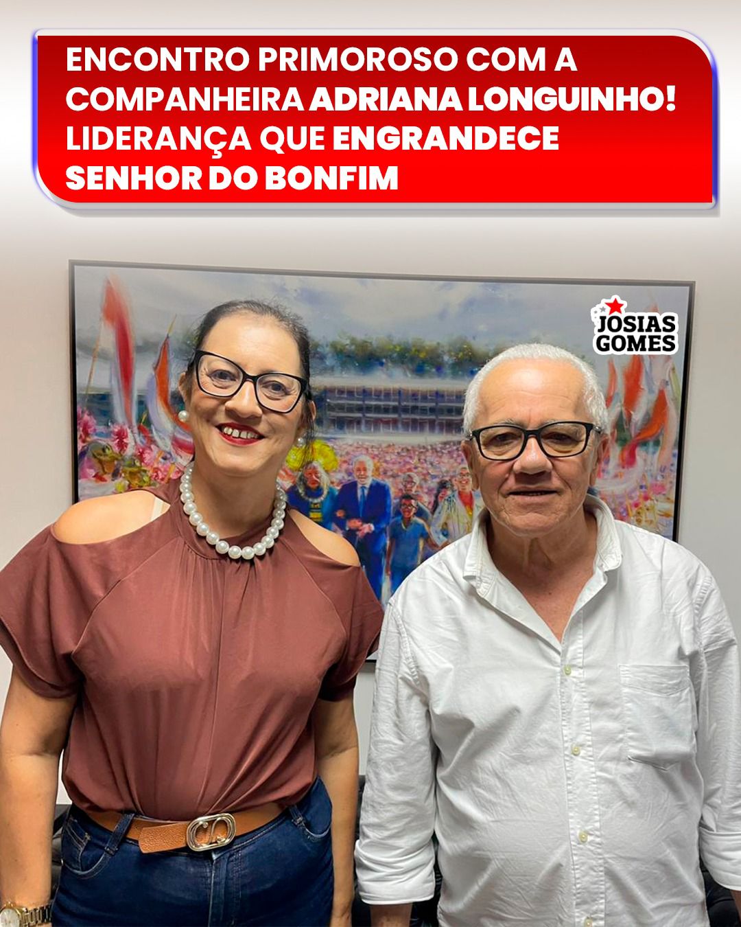 Reunião Com Adriana Longuinho! Vamos Juntos Por Senhor Do Bonfim