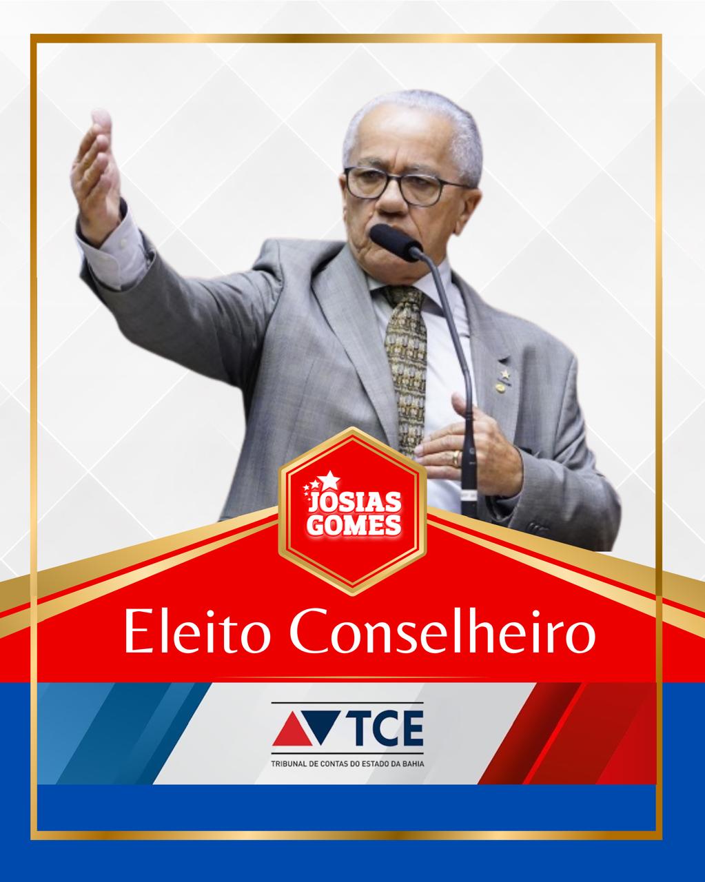 Josias Gomes é Eleito Conselheiro Do Tribunal Contas Do Estado (TCE)