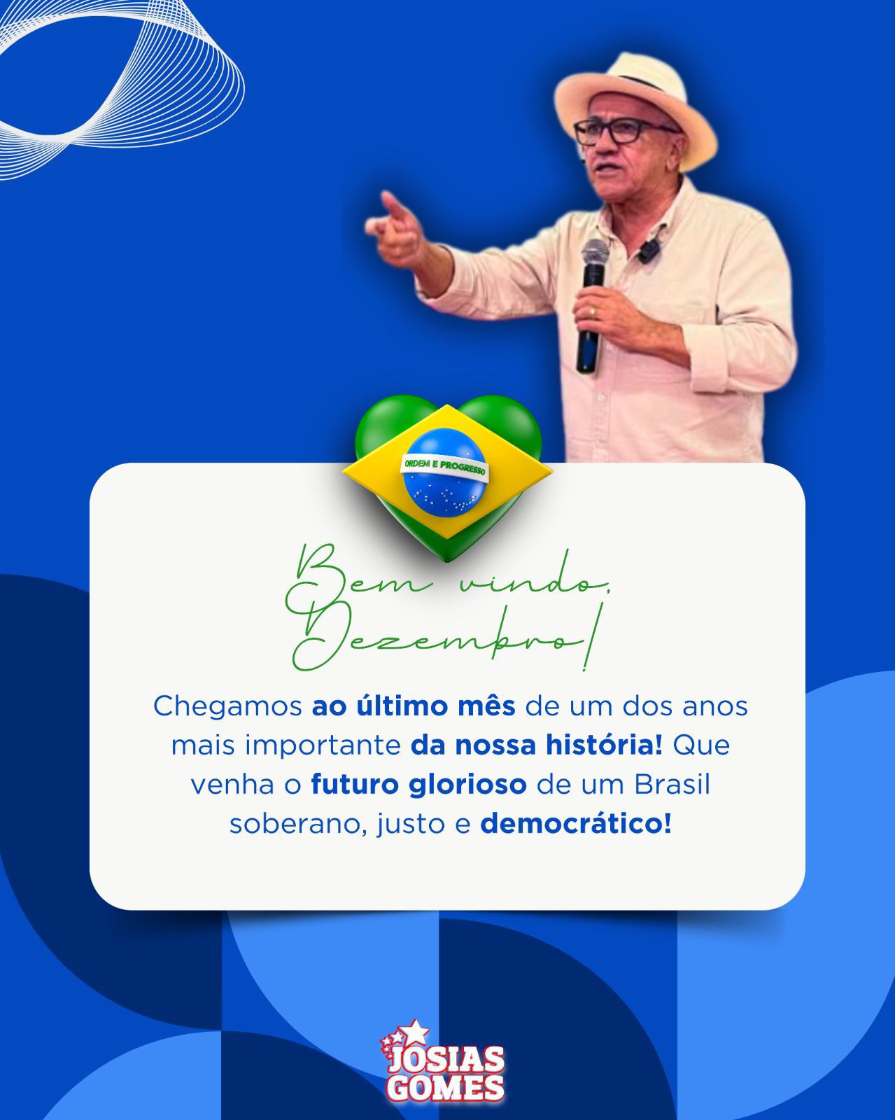 Bem-vindo, Dezembro! Vamos Juntos Construir Um Brasil Cada Vez Mais Soberano, Justo E Democrático.