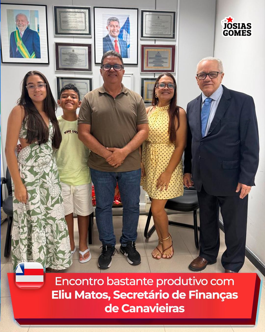 Reunião Muito Produtiva Com Eliu Matos, Secretário De Finanças De Canavieiras