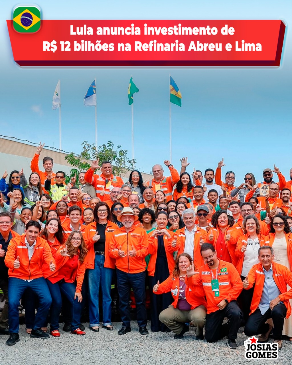 Lula Anuncia Investimentos De R$ 12 Bilhões Na Refinaria Abreu E Lima