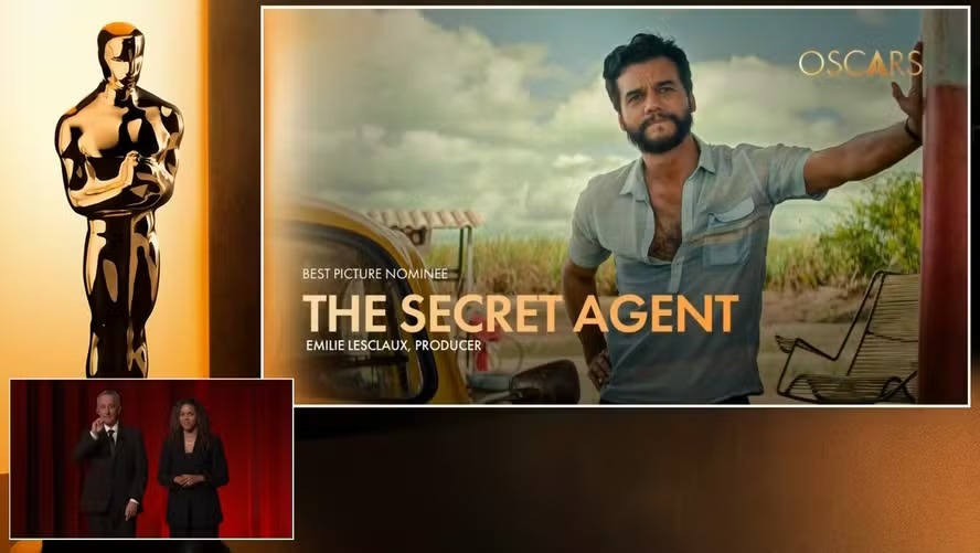É Do Brasil!  “O Agente Secreto” Recebe 4 Indicações Ao Oscar 2026