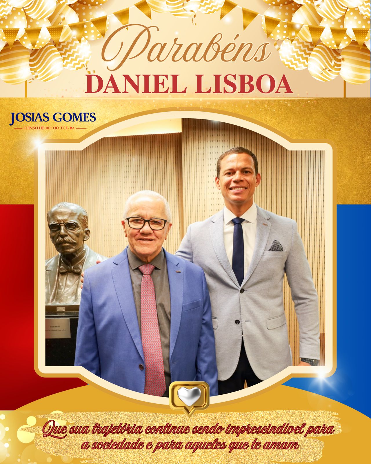 Parabéns, Daniel Lisboa!