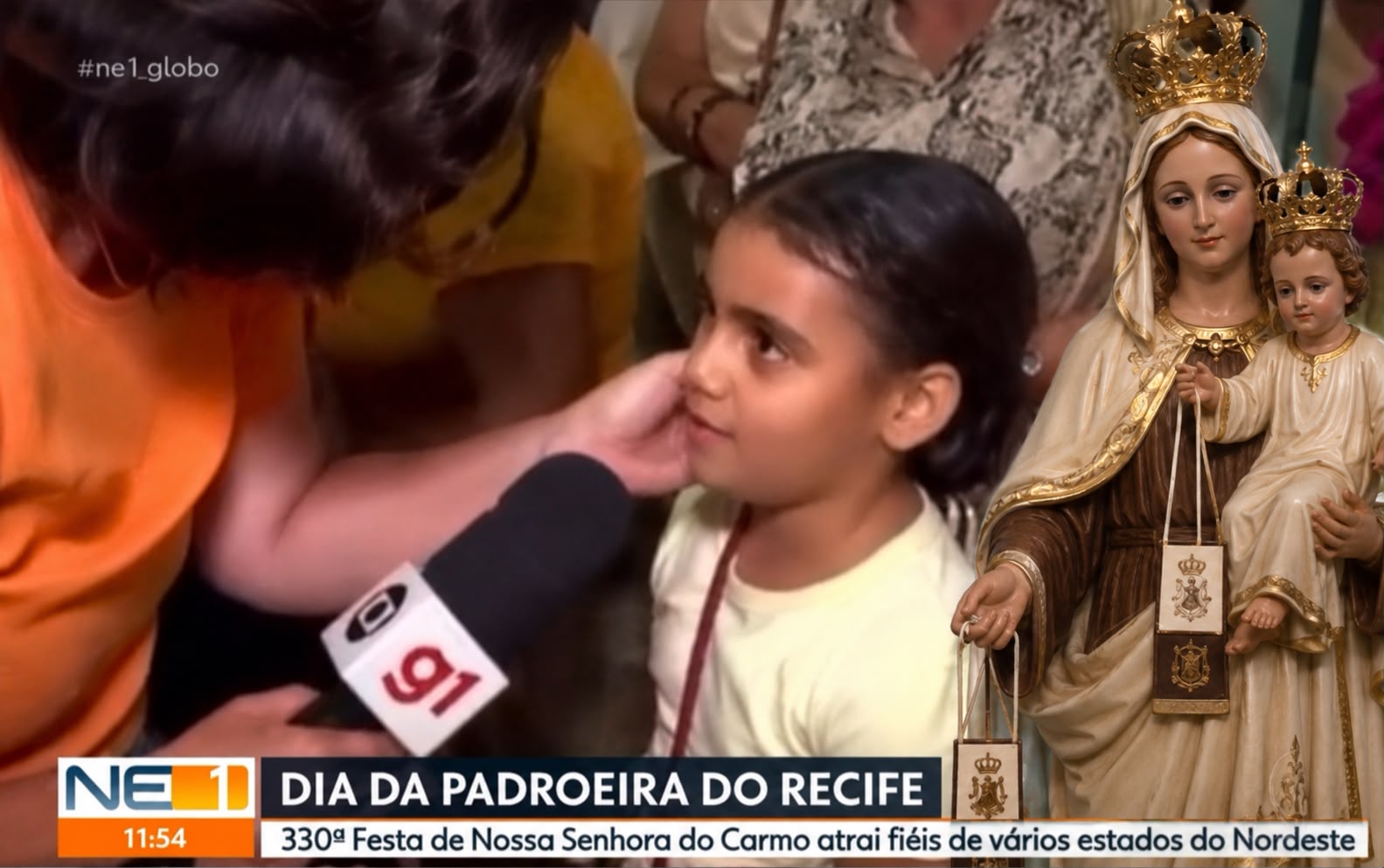 A Fé De Antonella: Amor Eterno E Saudade Aos Pés Da Padroeira