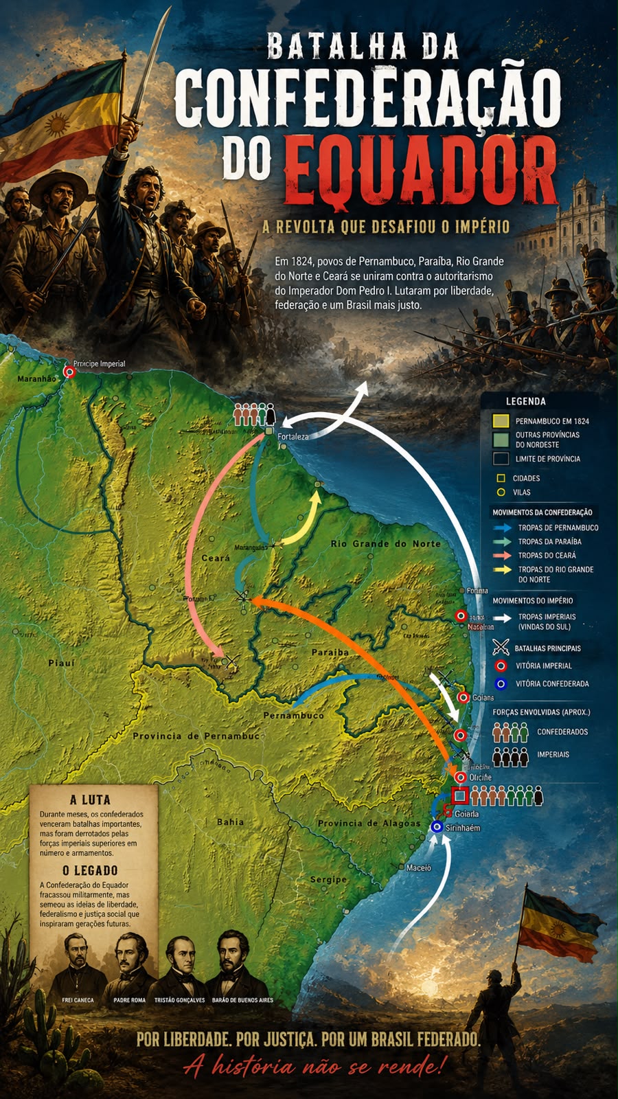 O Levante Dos Valentes: Quando O Nordeste Desafiou O Brasil Imperial