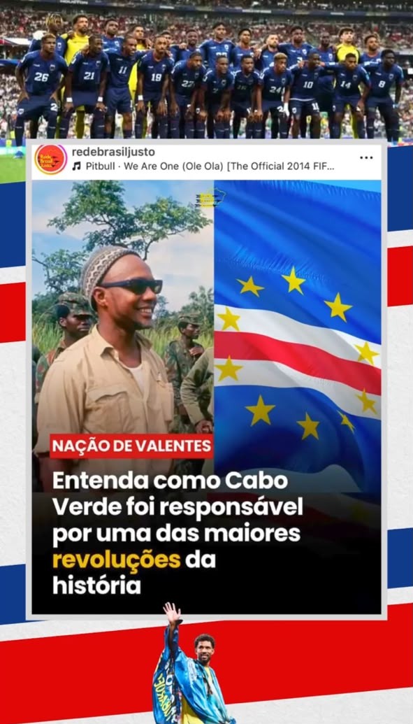 Seleção De Cabo Verde Encanta O Mundo E Honra A Memória De Amílcar Cabral