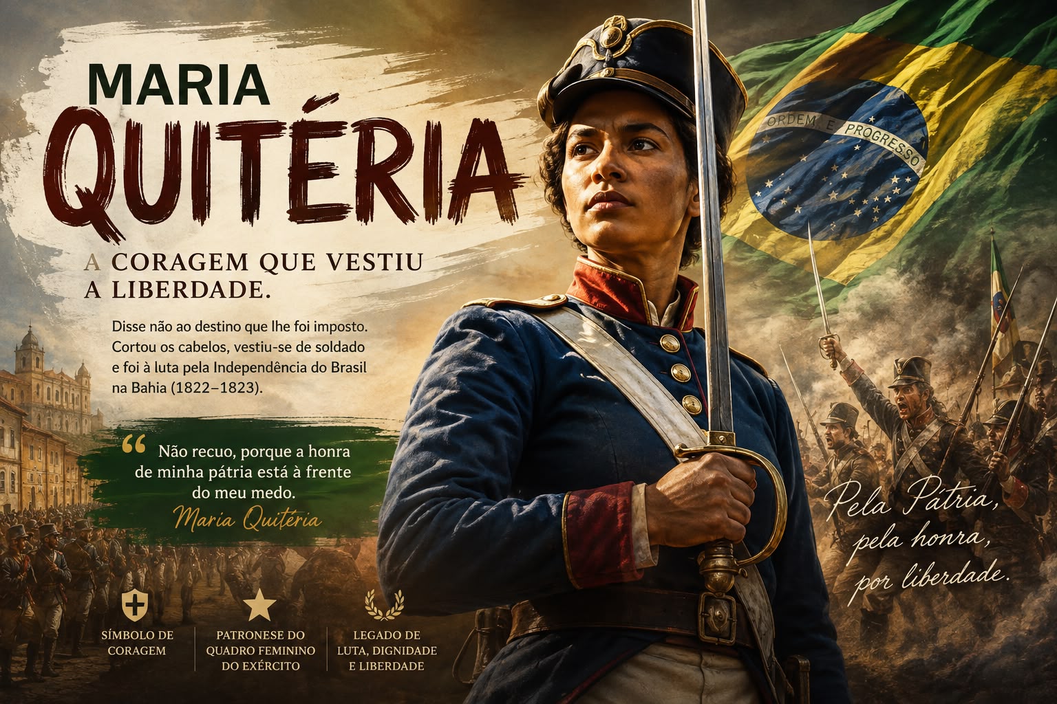 Maria Quitéria: A Mulher Que Desafiou Seu Tempo