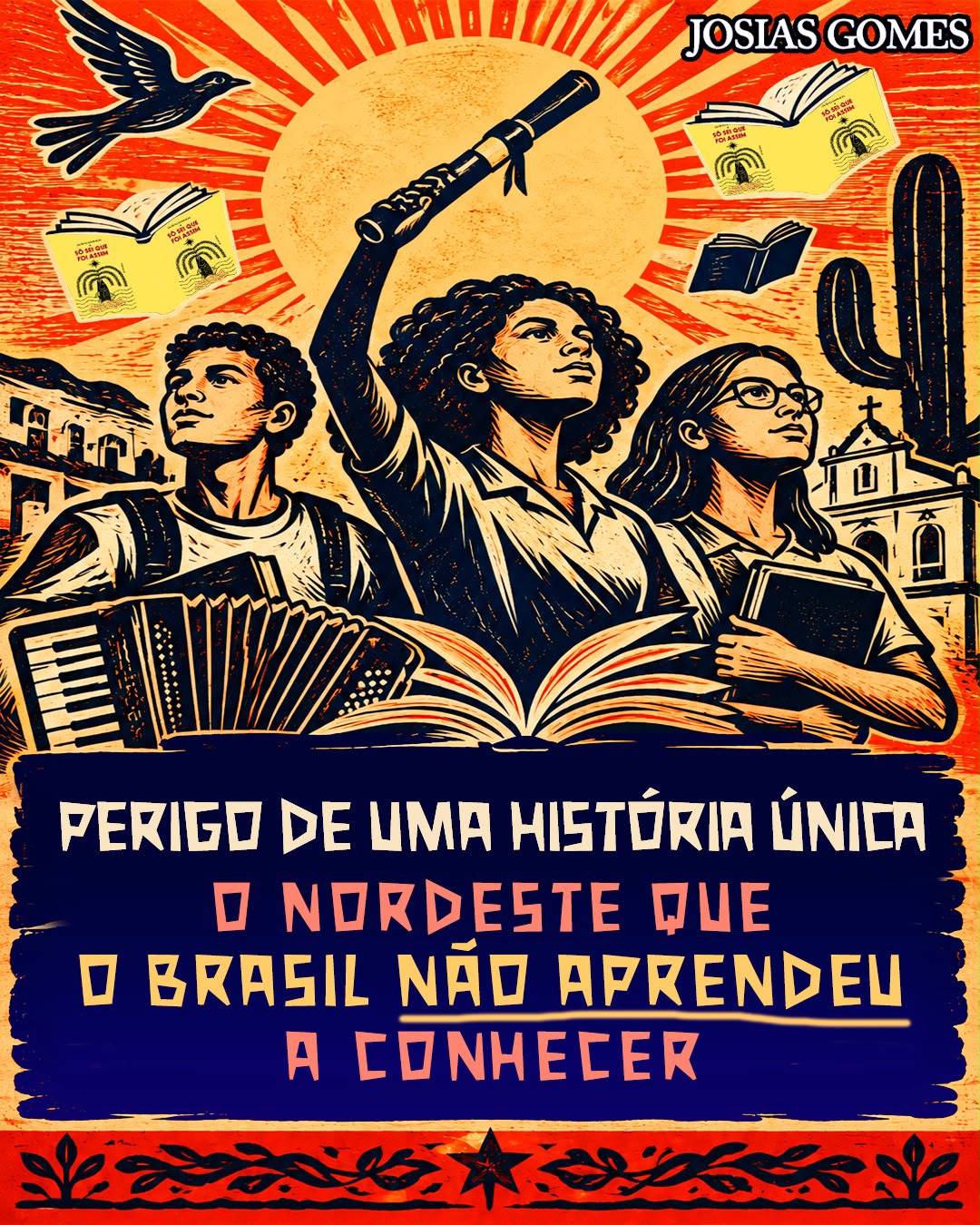 PERIGO DE UMA HISTÓRIA ÚNICA: O NORDESTE QUE O BRASIL NÃO APRENDEU A CONHECER