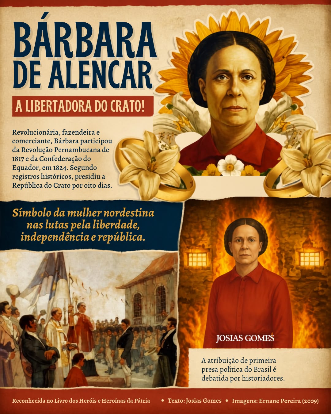 Bárbara De Alencar, A Libertadora Do Crato!