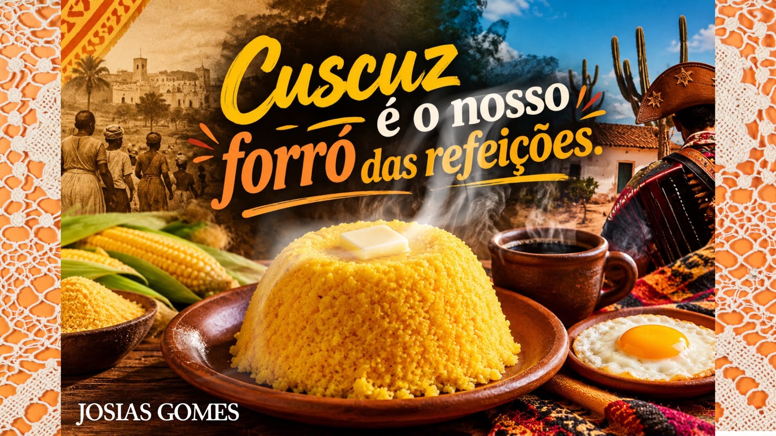 Cuscuz é O Nosso Forró Das Refeições