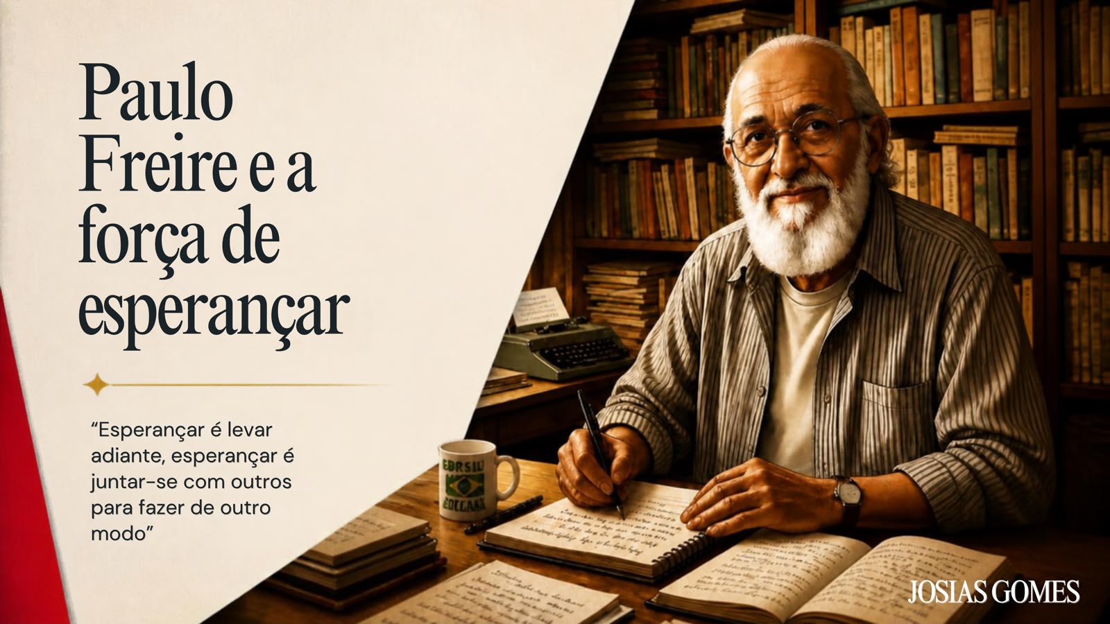 Paulo Freire E A Força De Esperançar