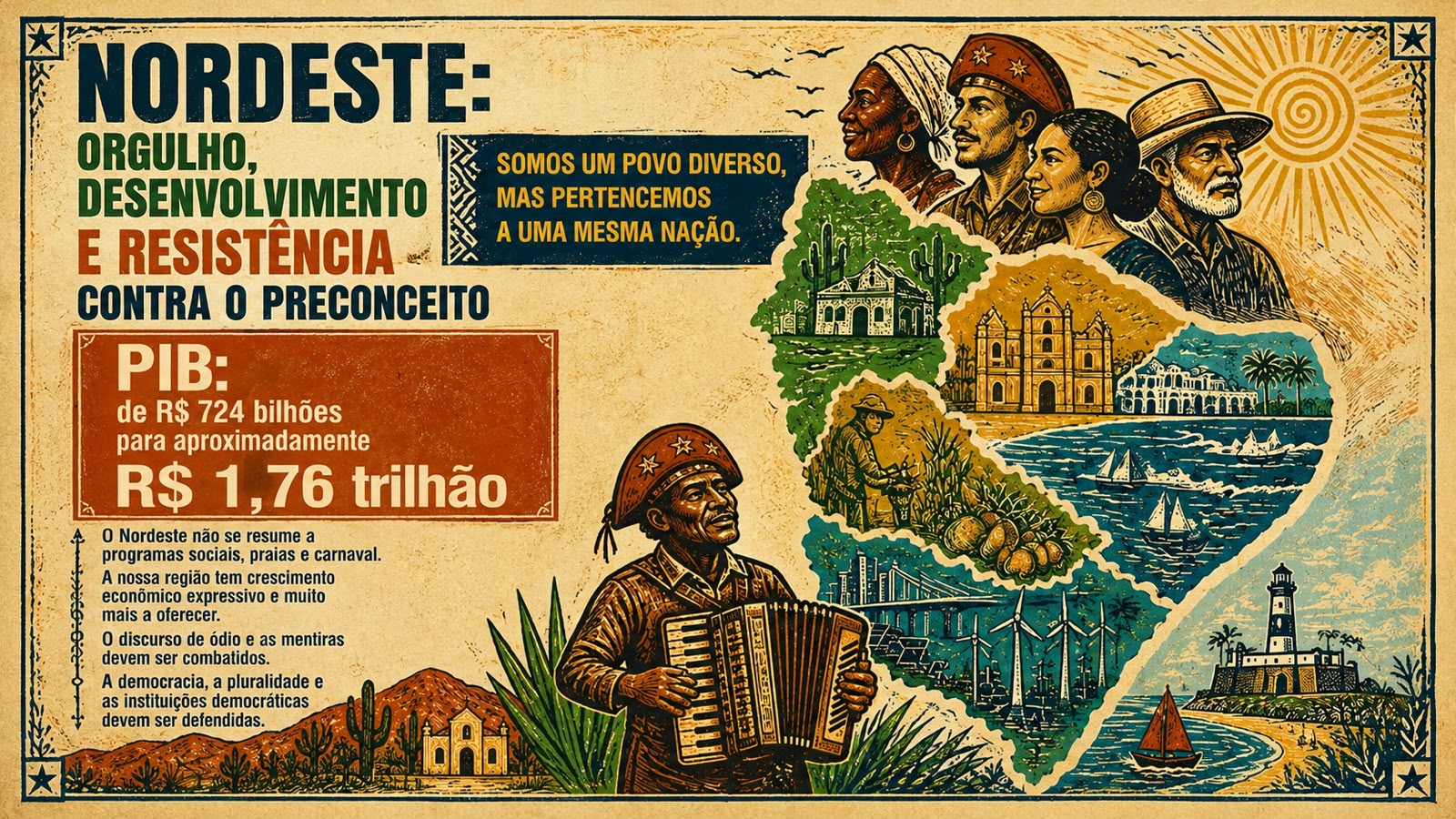 Nordeste: Orgulho, Desenvolvimento E Resistência Contra O Preconceito